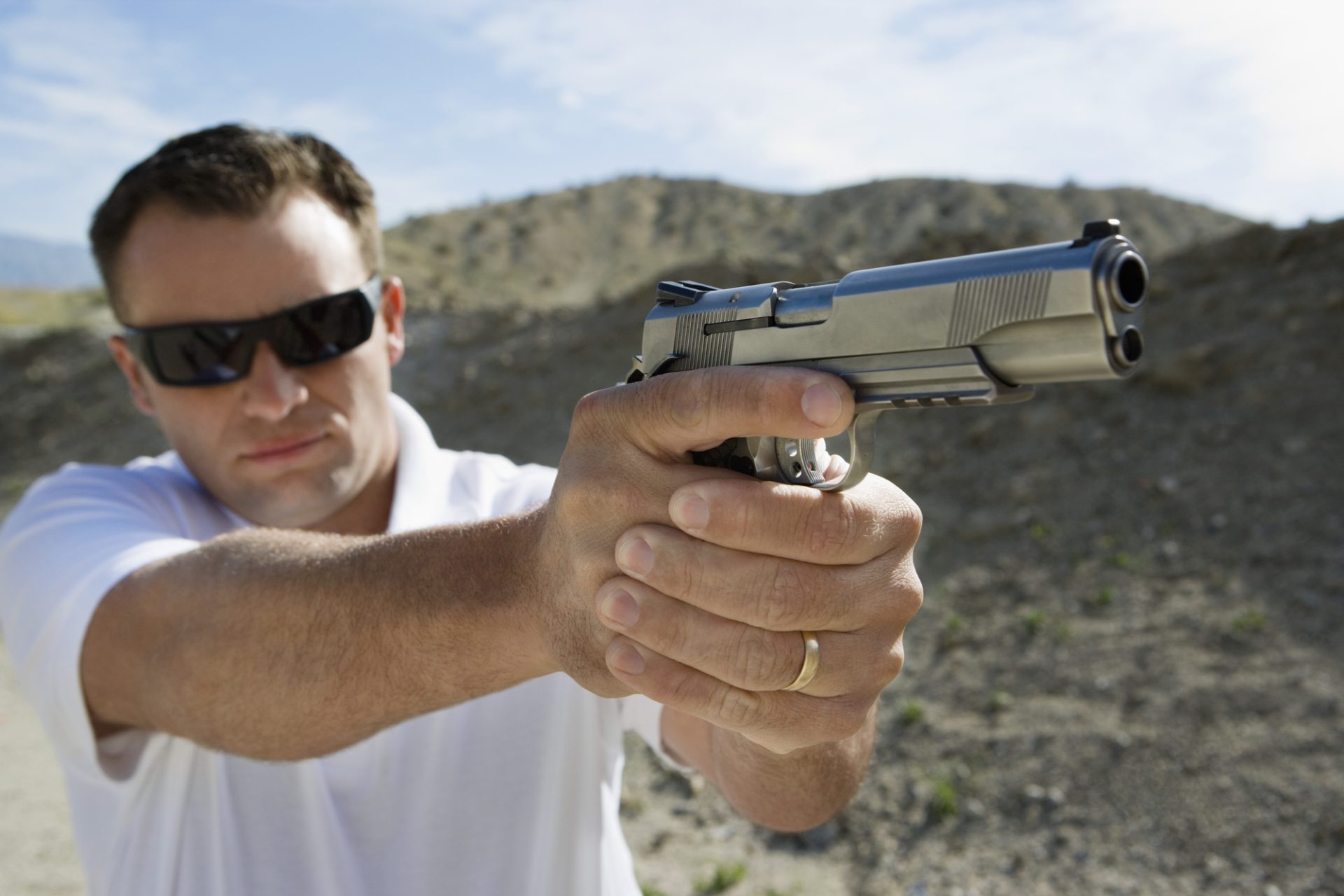 Negligent discharge of a firearm 
