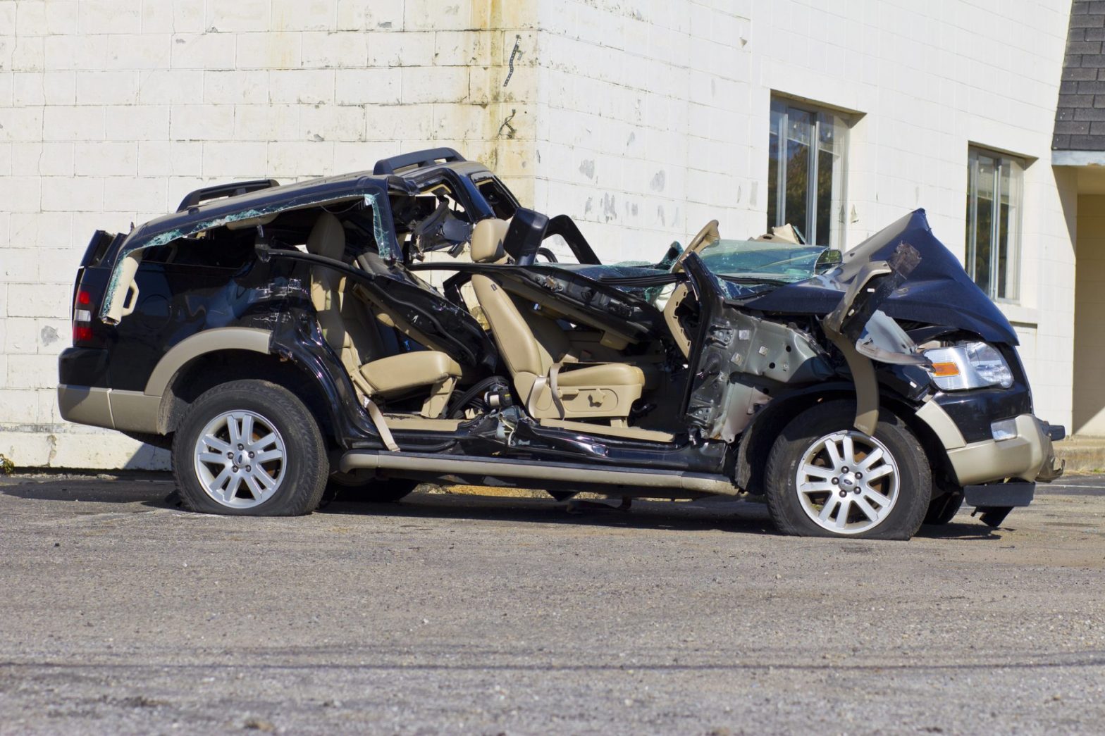Car totaled in a no-fault accident