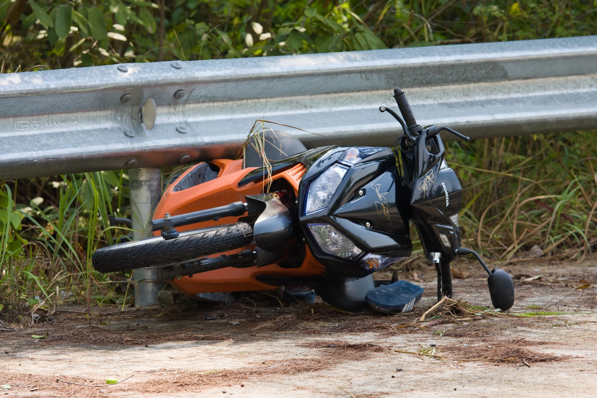 no-helmet motorcycle accident