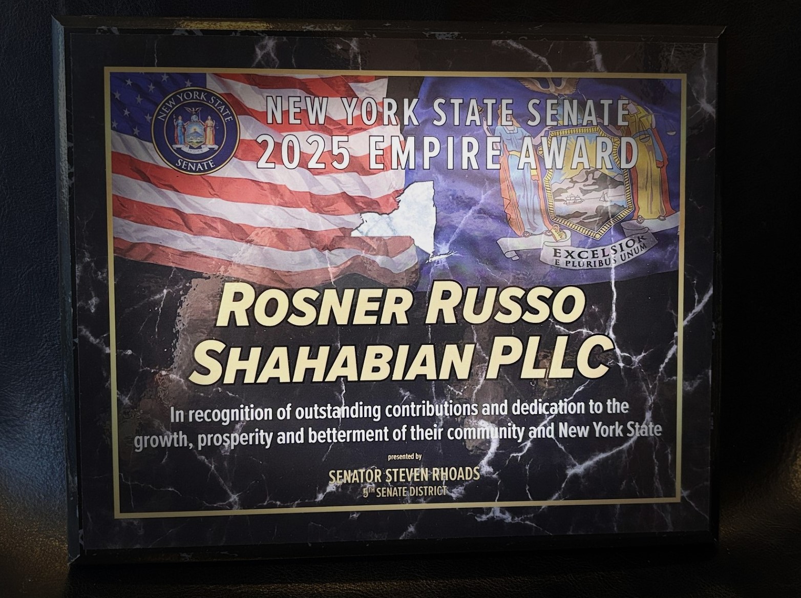 NYS Senate Empire Award