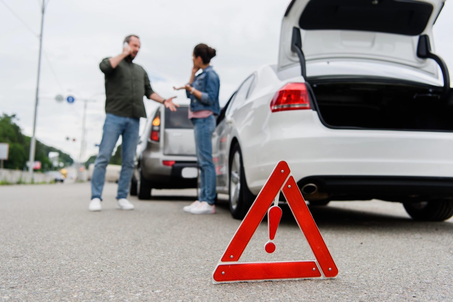 at-fault driver lies about an accident