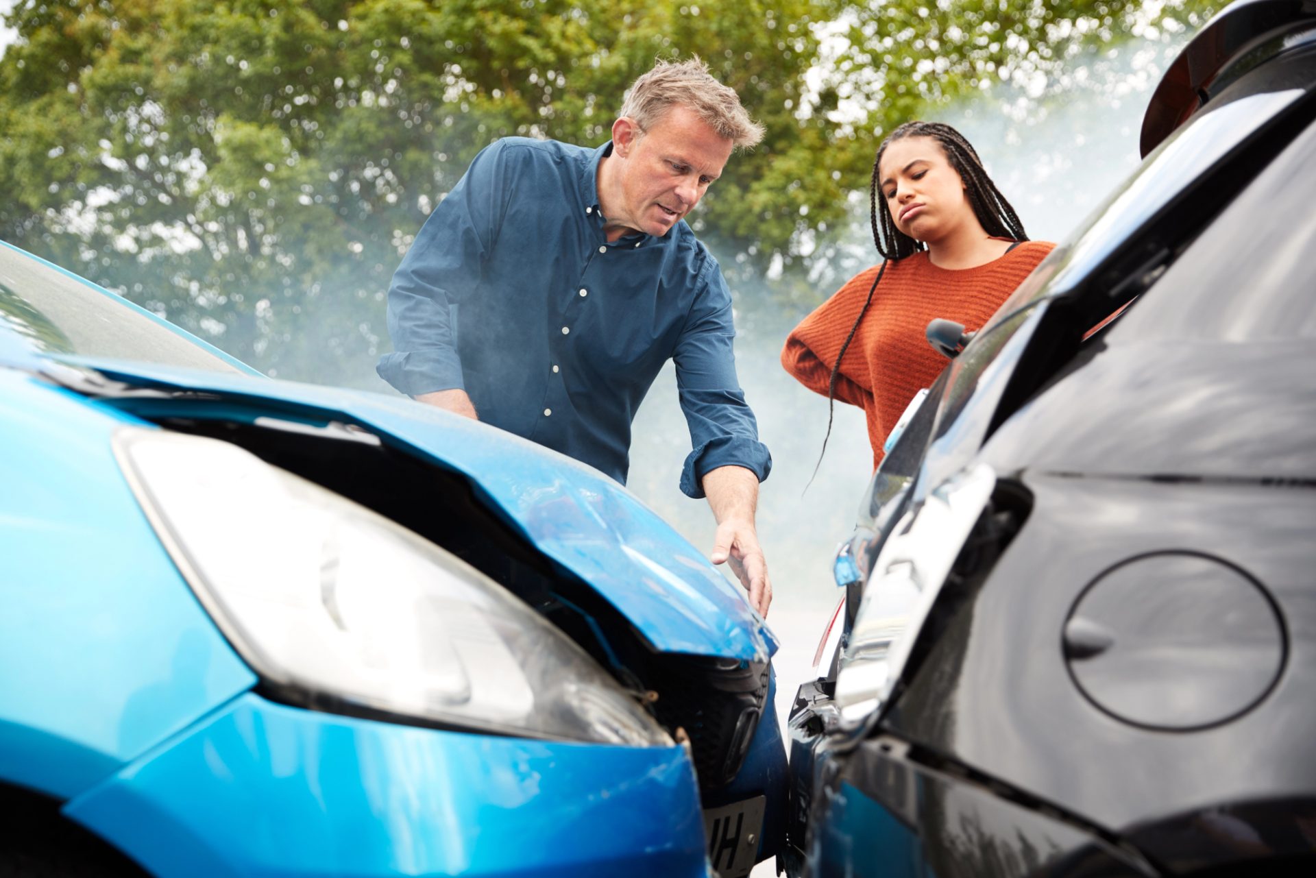 at-fault driver is uninsured in New York